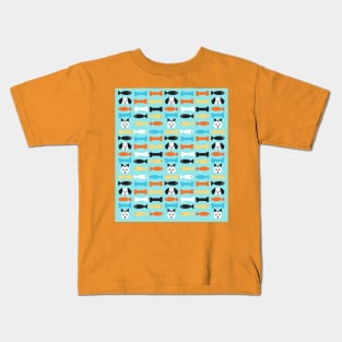 Mid Mod Pet Snacks Kids T-Shirt